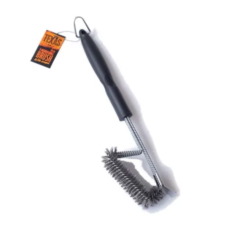BBQ BRUSH WITH SCRAPER 44 CM TEXAS CLUB
