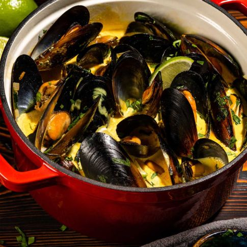 CASSERUOLA IN GHISA SMALTATA 3.5 LT ROSSA CON COPERCHIO