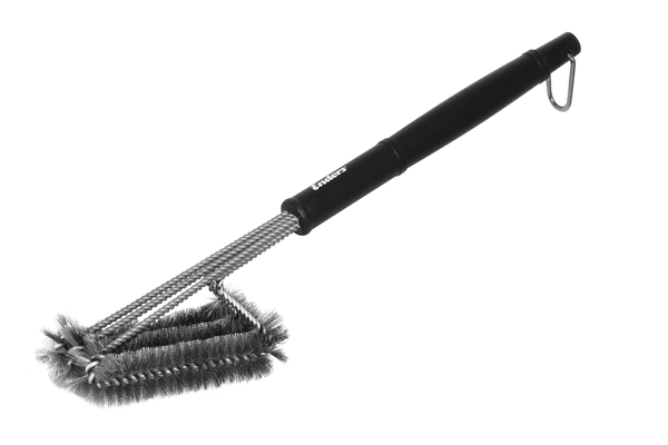 BBQ BRUSH WITH STAINLESSS STEEL BRISTLES