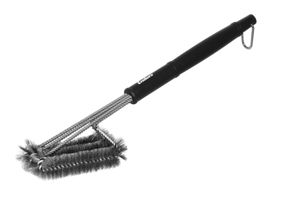 BBQ BRUSH WITH STAINLESSS STEEL BRISTLES