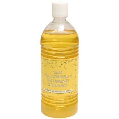 OLIO CITRONELLA PER LAMPADE E TORCE 1 L