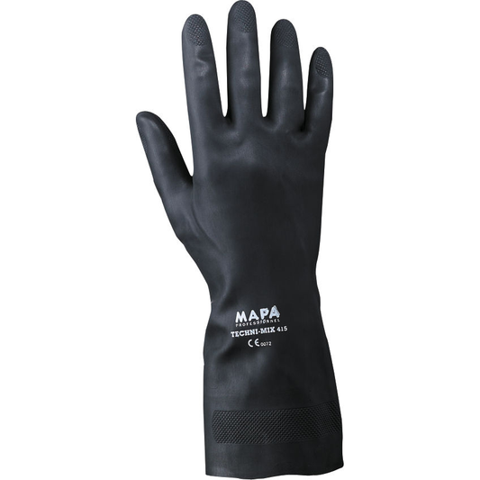 ACID-RESISTANT NEOPRENE GLOVES HIGH 415 7/7 -5-10