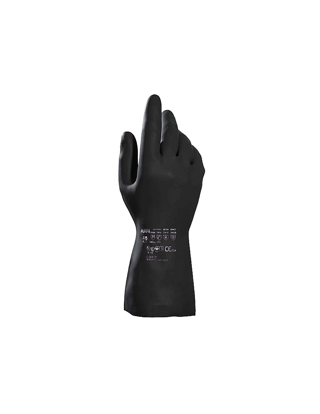 ACID-RESISTANT NEOPRENE GLOVES HIGH 415 7/7 -5-10