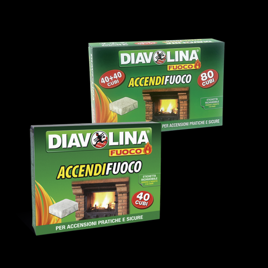 DIAVOLINA FIRE STARTER CUBES 40