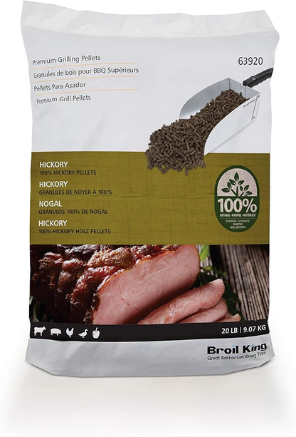 PELLET HICKORY 9KG