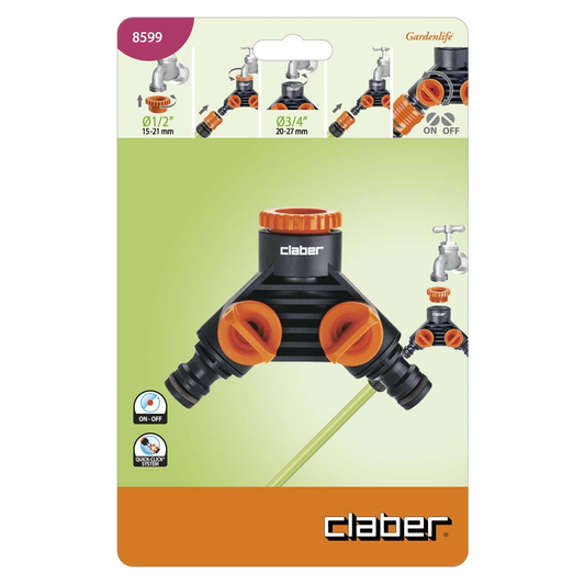 TWO-WAY CONNECTOR CLABER