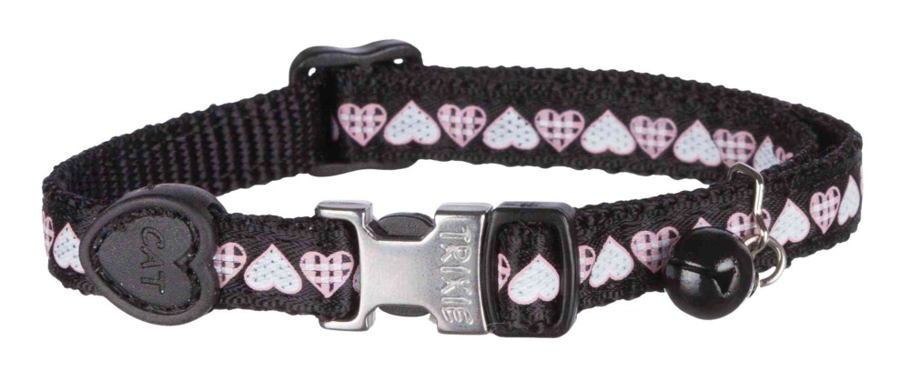 COLLARE PER GATTO CON CAMPANELLO COLORI ASSORTITI