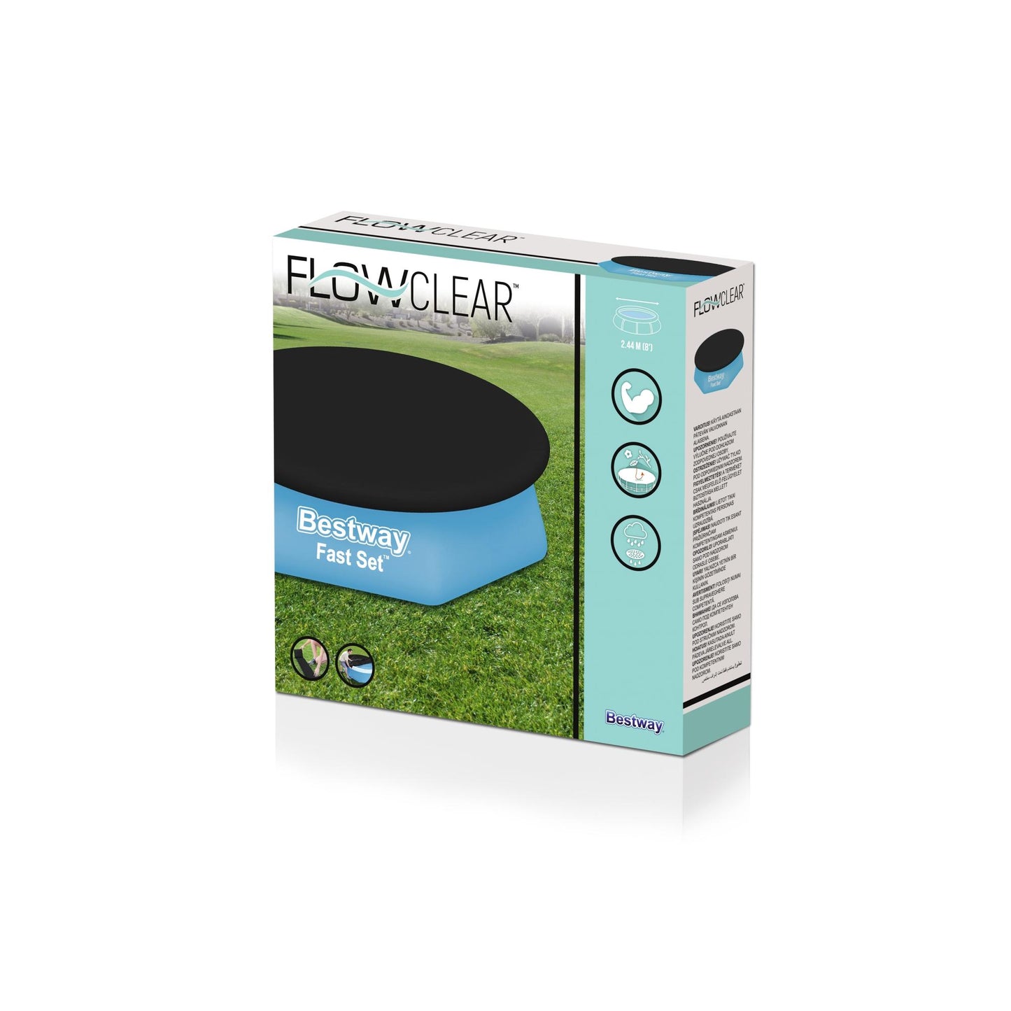 FAST SET ROUND POOL COVER CM. 244 - 58032