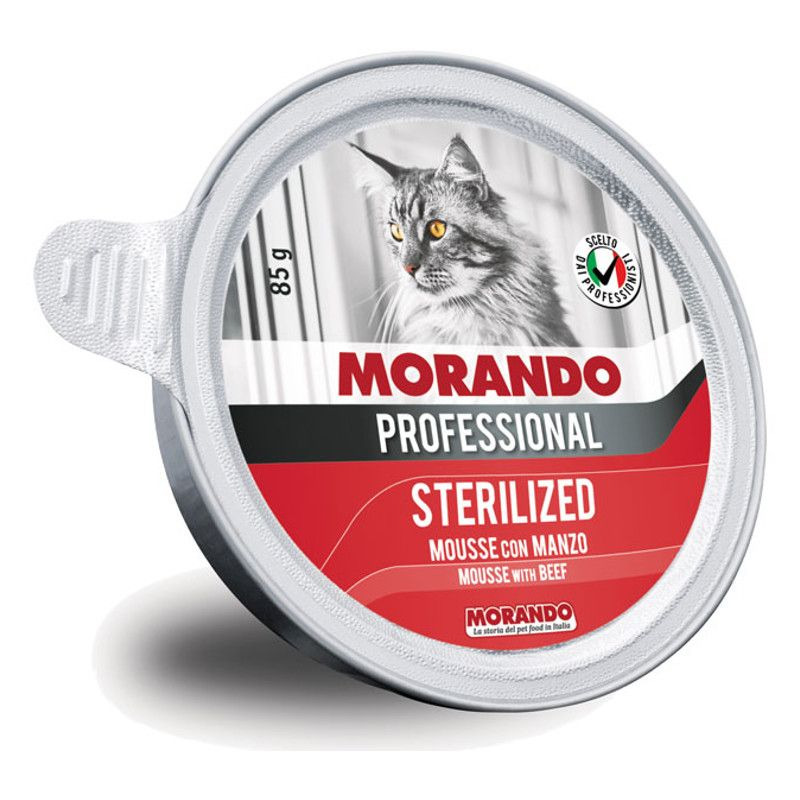 MIGLIOR GATTO STERILIZED MANZO 85g