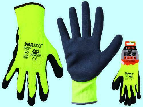 GUANTI BRIXO ROCKY ACRIL.SPANDEX/LATT TG L