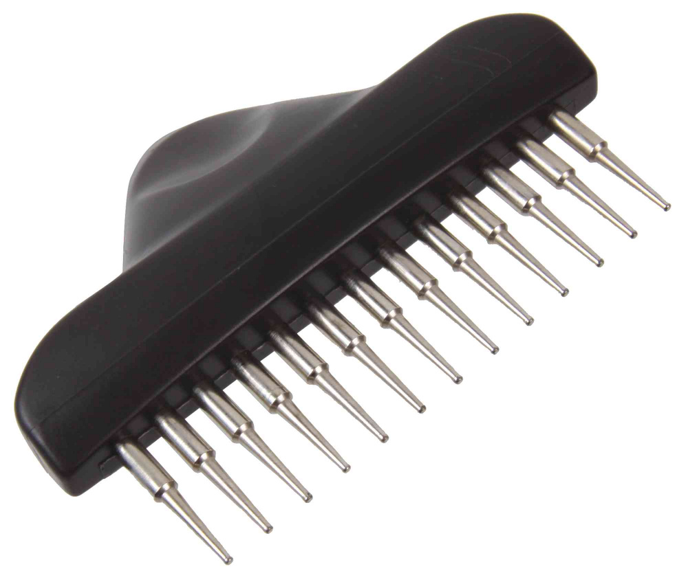 RAKE COMB FOR LONG-HAIRED DOGS