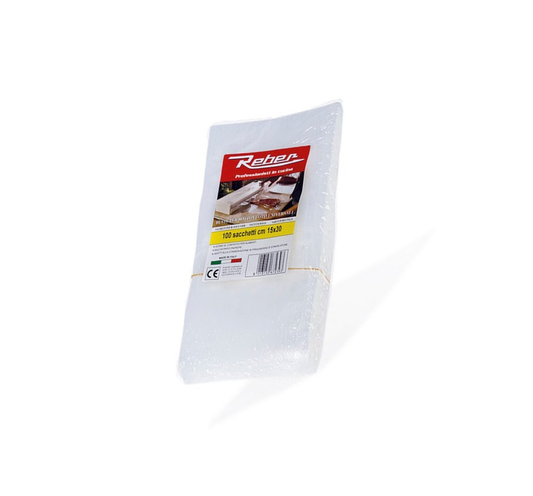 VACUUM BAGS CM.15X30 PACK OF 100 REBER