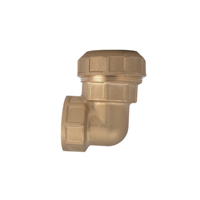 3/4"x25 BRASS FEMALE ELBOWS FOR POLYETHYLENE PIPES
