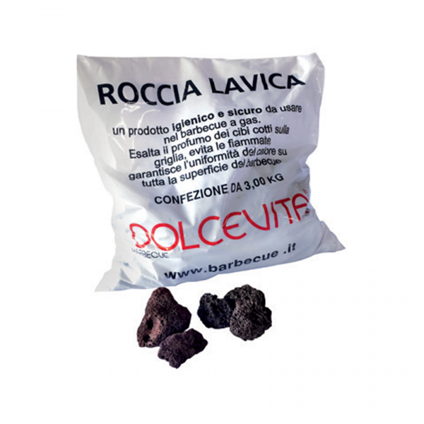 SACCO DI ROCCIA LAVICA DOLCEVITA DA 3 KG