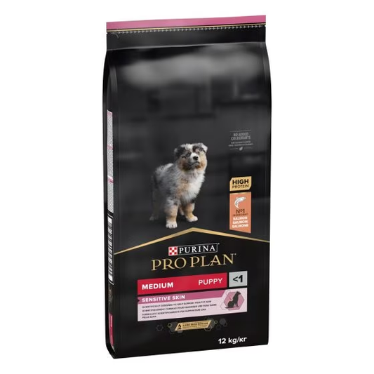 PURINA PRO PLAN MEDIUM PUPPY OPTIDERMA SALMON 12 KG
