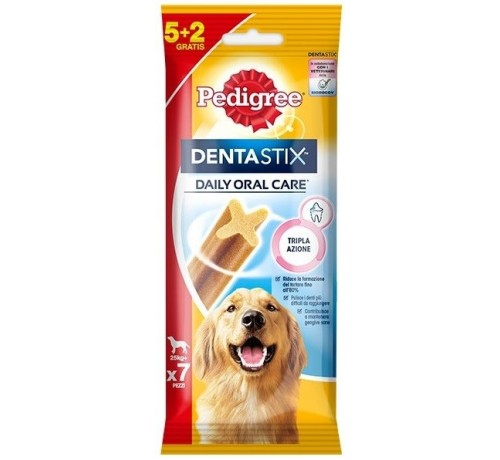 PEDIGREE DENTASTIX DAILY ORAL CARE 5+2 PZ LARGE +25 KG