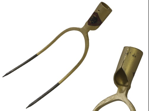 FORCHE A 2 DENTI DA FIENO 28 CM
