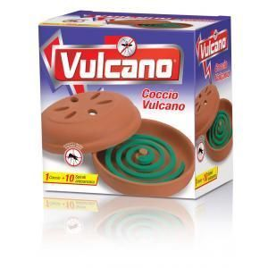 VOLCANO POT AGAINST MOSQUITOES + 10 COILS