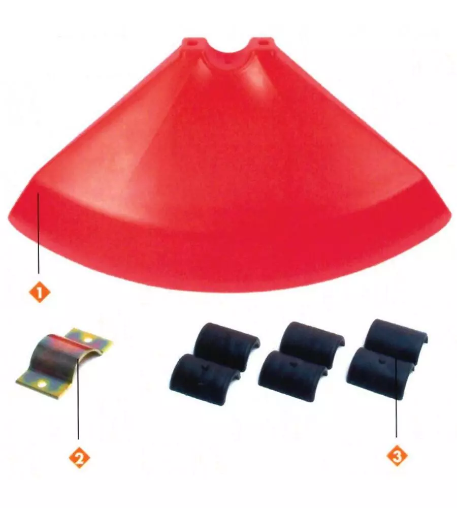 UNIVERSAL STONE GUARDS FOR BRUSHCUTTERS