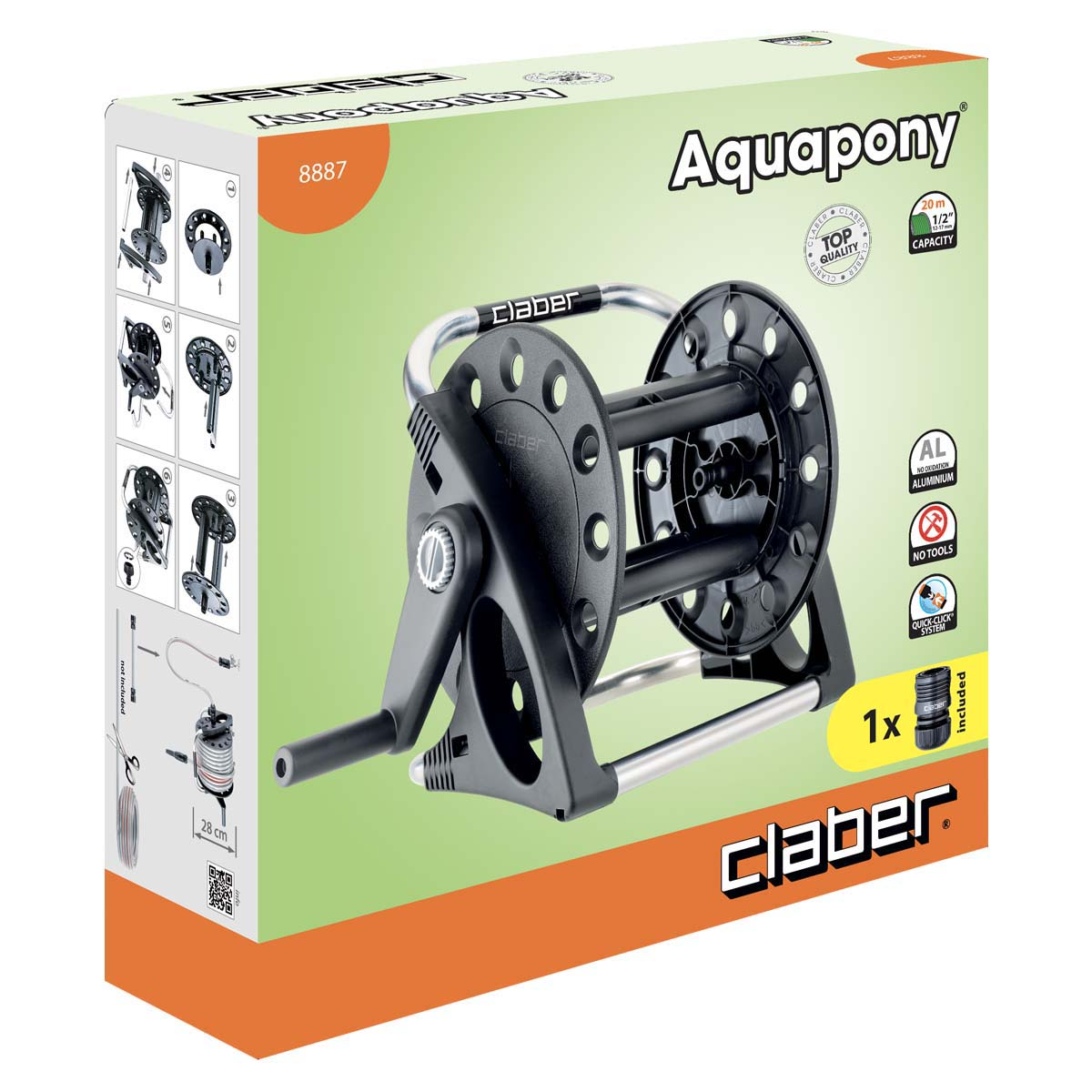 AQUAPONY CLABER HOSE REEL