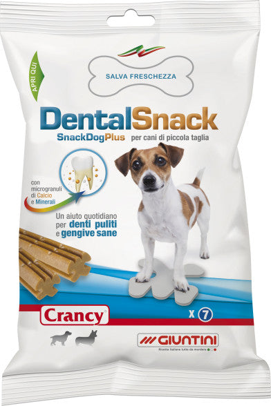 SNACK PER IGIENE ORALE DENTAL SNACK CANE PICCOLA TAGLIA 110G