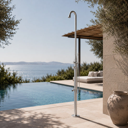 DOCCIA CLASSICA PER ESTERNO INOX SINED