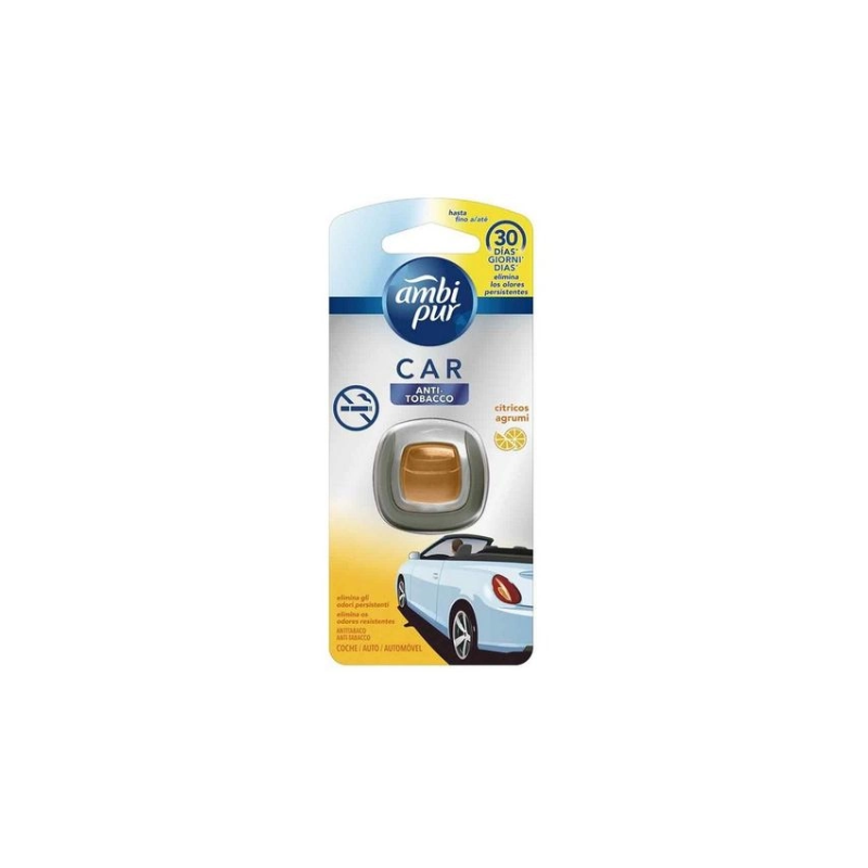 CAR AIR FRESHENER DEO AMBICAR ANTI-TOBACCO-CITRUS