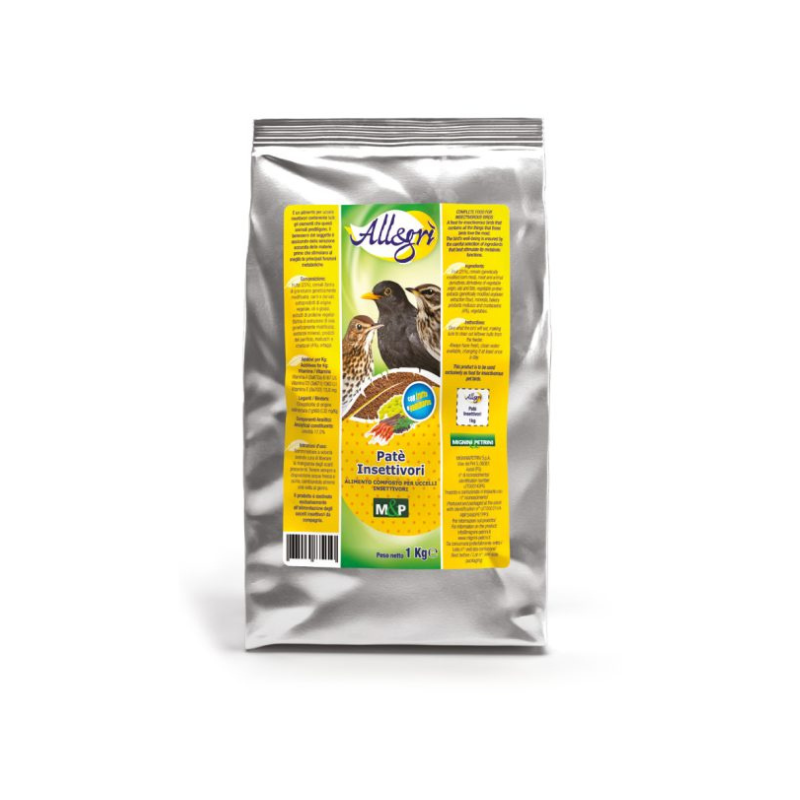 PATE FOR INSECTIVOROUS BIRDS 1KG