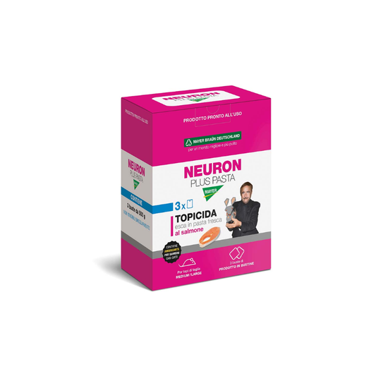 FRESH BAIT FOR RATS NEURON PLUS PASTA TRIS 3X500G