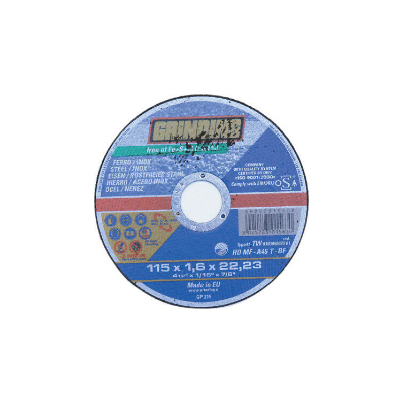 IRON GRINDING DISCS 115X1