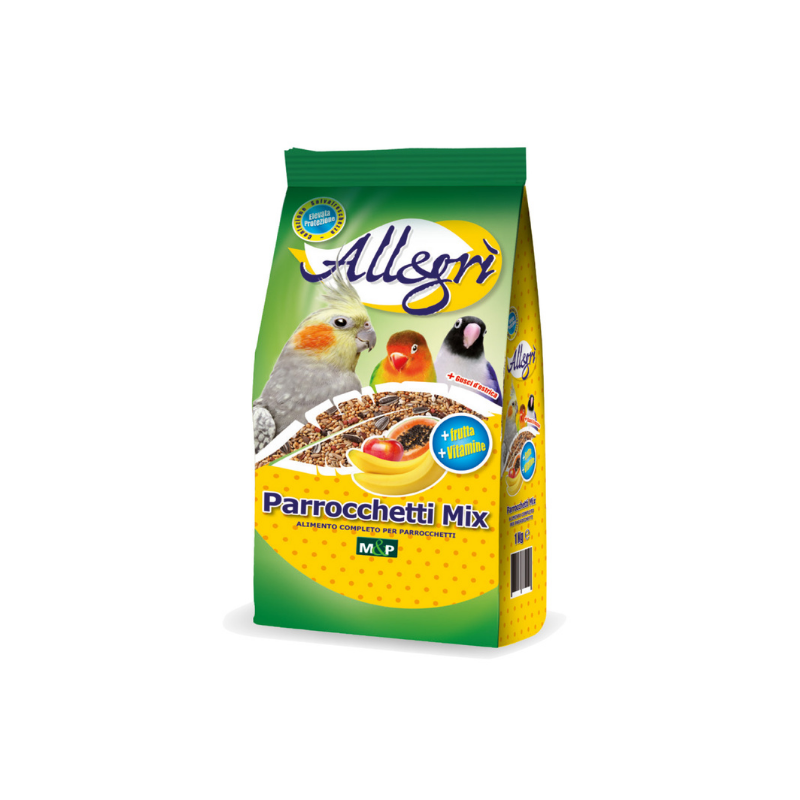 MANGIME PER PARROCCHETTI MIX 1 KG ALLEGRI'