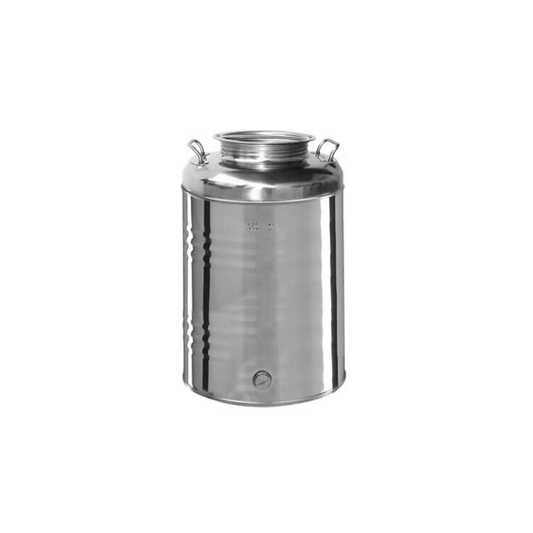 STAINLESS STEEL OLIVE OIL DRUM OLIVARI 50 LT.