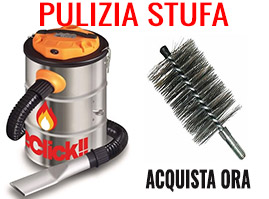 accessori per pulizia stufa